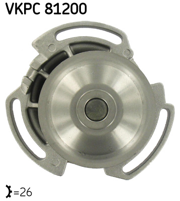 SKF Vízpumpa VKPC81200_SKF